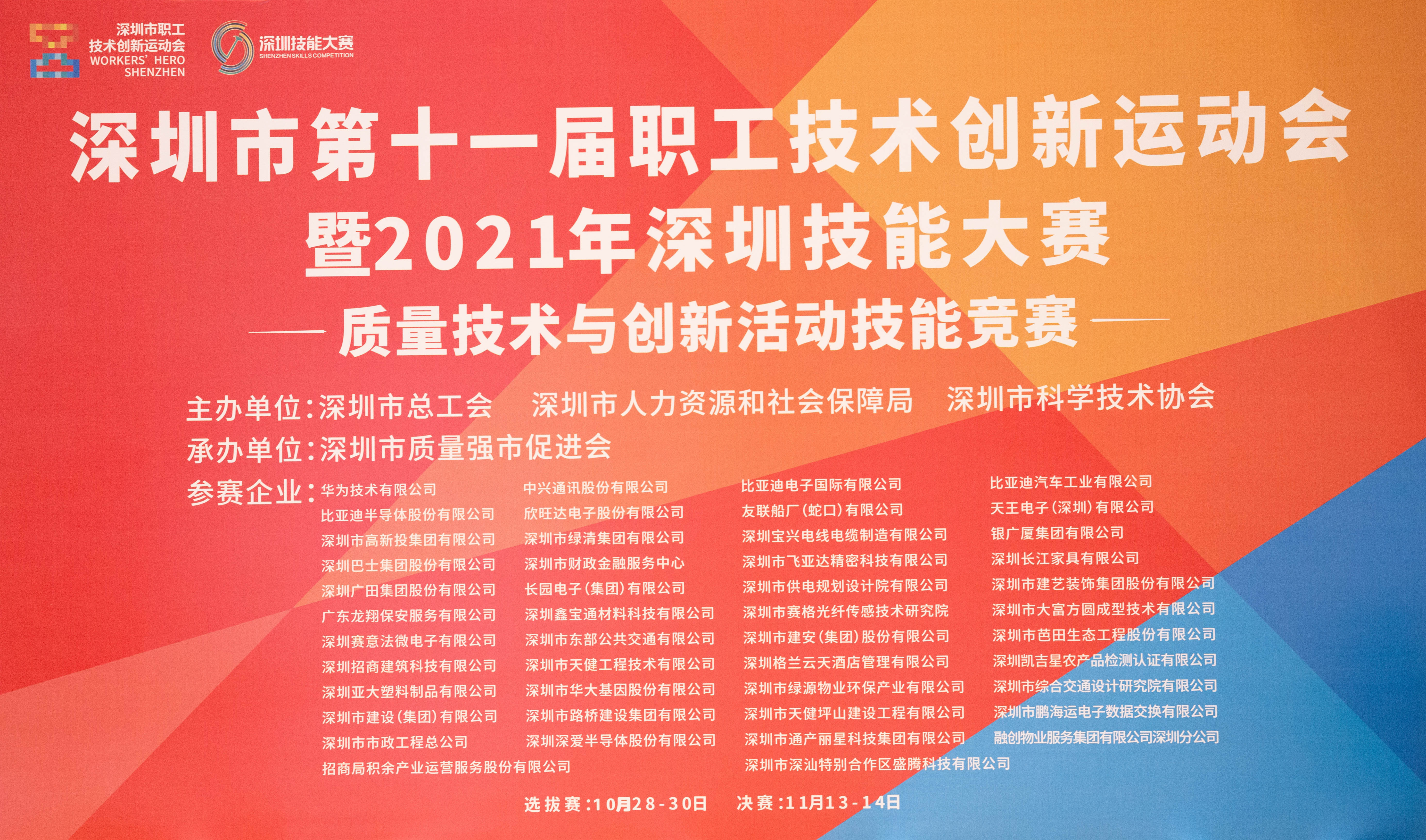 绿清控股旗下多家子公司荣获深圳市质量技术与创新成果发表赛表彰(图1)